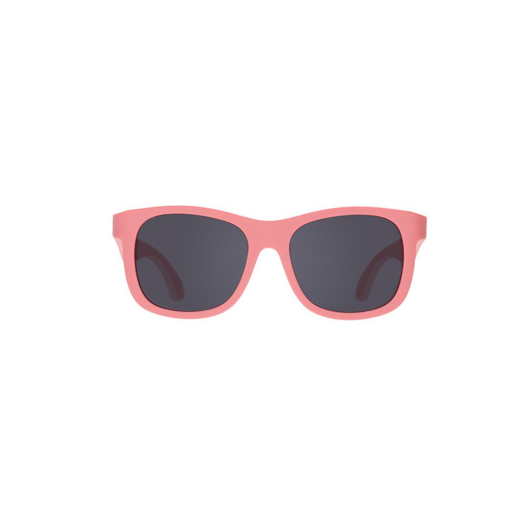 Babiators Eco Original Navigator Sunglasses - Seashell Pink-Sunglasses-Seashell Pink-0-2 (Junior) | Natural Baby Shower