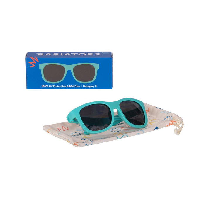 Babiators Original Navigator Sunglasses (2024) - Totally Turquiose-Sunglasses-Totally Turquiose-0-2 (Junior) | Natural Baby Shower