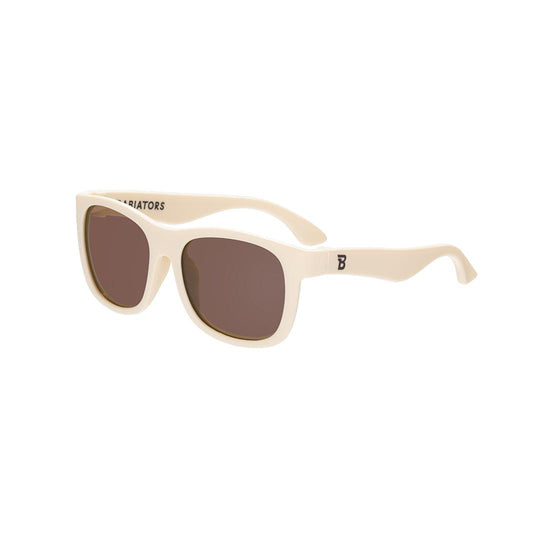 Babiators Original Navigator Sunglasses - Sweet Cream-Sunglasses-Sweet Cream-0-2 (Junior) | Natural Baby Shower