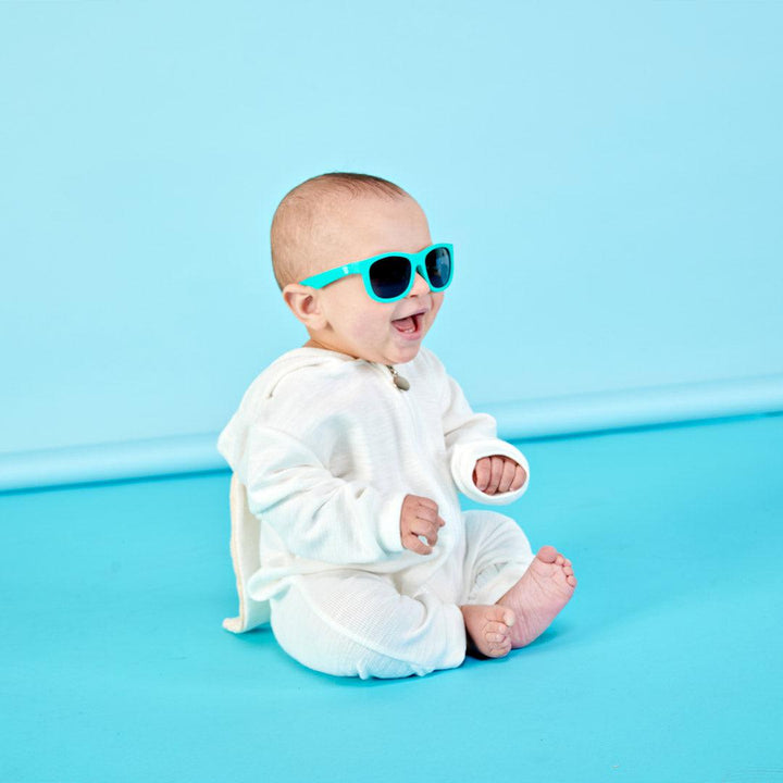 Babiators Original Navigator Sunglasses (2024) - Totally Turquiose-Sunglasses-Totally Turquiose-0-2 (Junior) | Natural Baby Shower