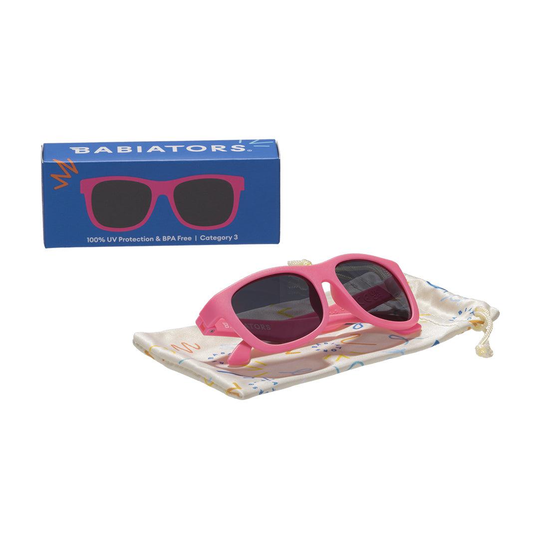 Babiators Original Navigator Sunglasses - Think Pink-Sunglasses-Think Pink-0-2y (Junior) | Natural Baby Shower