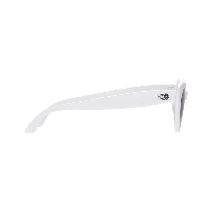 Babiators Original Cat-Eye Sunglasses - Wicked White-Sunglasses-Wicked White-0-2y (Junior) | Natural Baby Shower