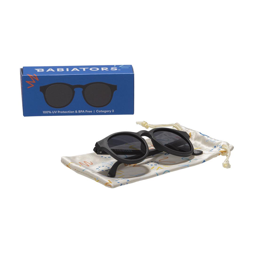 Babiators Original Keyhole Sunglasses - Jet Black-Sunglasses-Jet Black-0-2y (Junior) | Natural Baby Shower