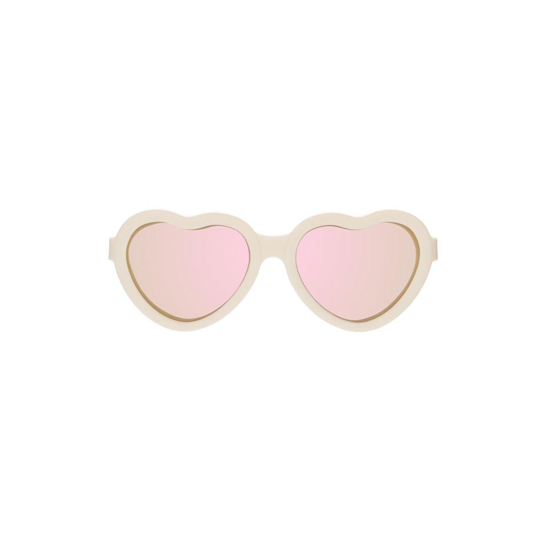 Babiators Polarised Heart Sunglasses - Sweet Cream-Sunglasses-Sweet Cream-0-2y (Junior) | Natural Baby Shower