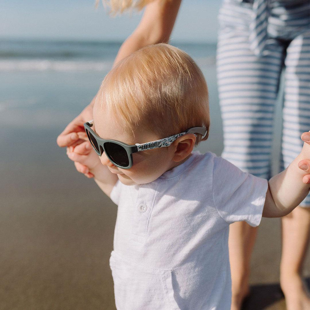 Ex-Display - Babiators Silicone Sunglasses Strap - Light Grey-Sunglasses Accessories- | Natural Baby Shower