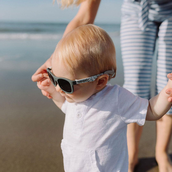 Ex-Display - Babiators Silicone Sunglasses Strap - Light Grey-Sunglasses Accessories- | Natural Baby Shower