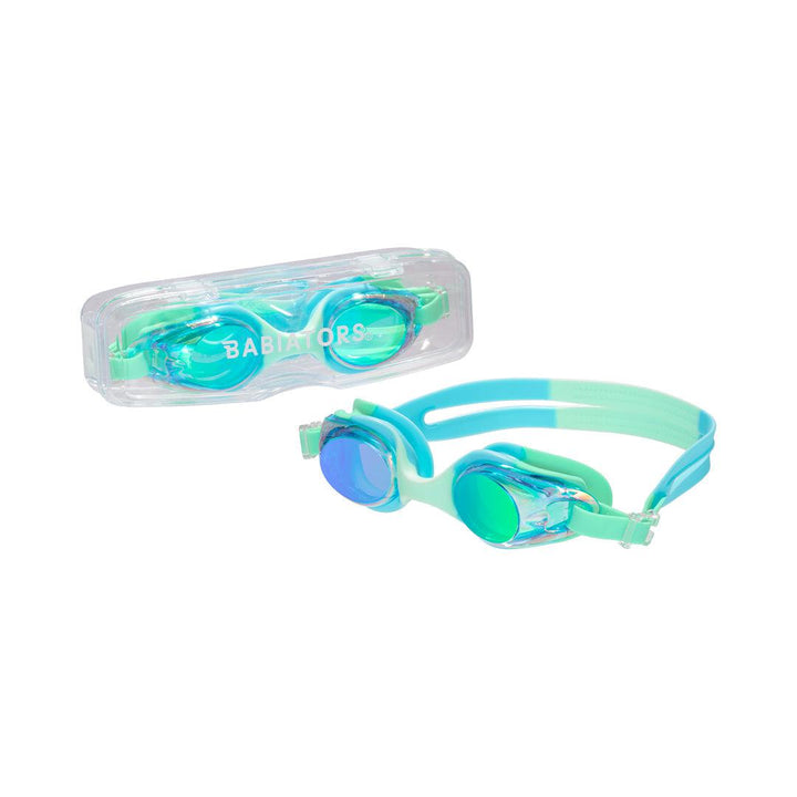 Babiators Swim Goggles - Blue Multi-Swim Goggles-Blue Multi-3-12y | Natural Baby Shower