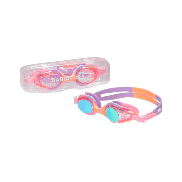 Babiators Swim Goggles - Pink Multi-Swim Goggles-Pink Multi-3-12y | Natural Baby Shower