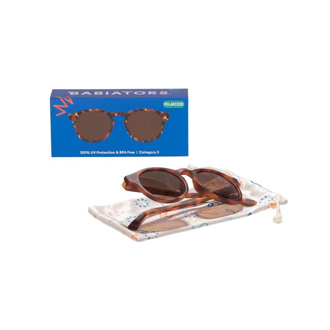 Babiators Polarised Keyhole Sunglasses - Totally Tortoise-Sunglasses-Totally Tortoise-0-2 (Junior) | Natural Baby Shower