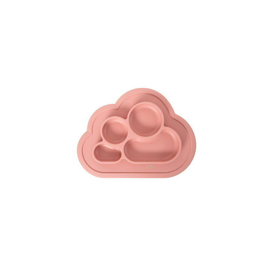 Baby Boosa Cloud Mine Plate - Dusky Rose-Plates- | Natural Baby Shower
