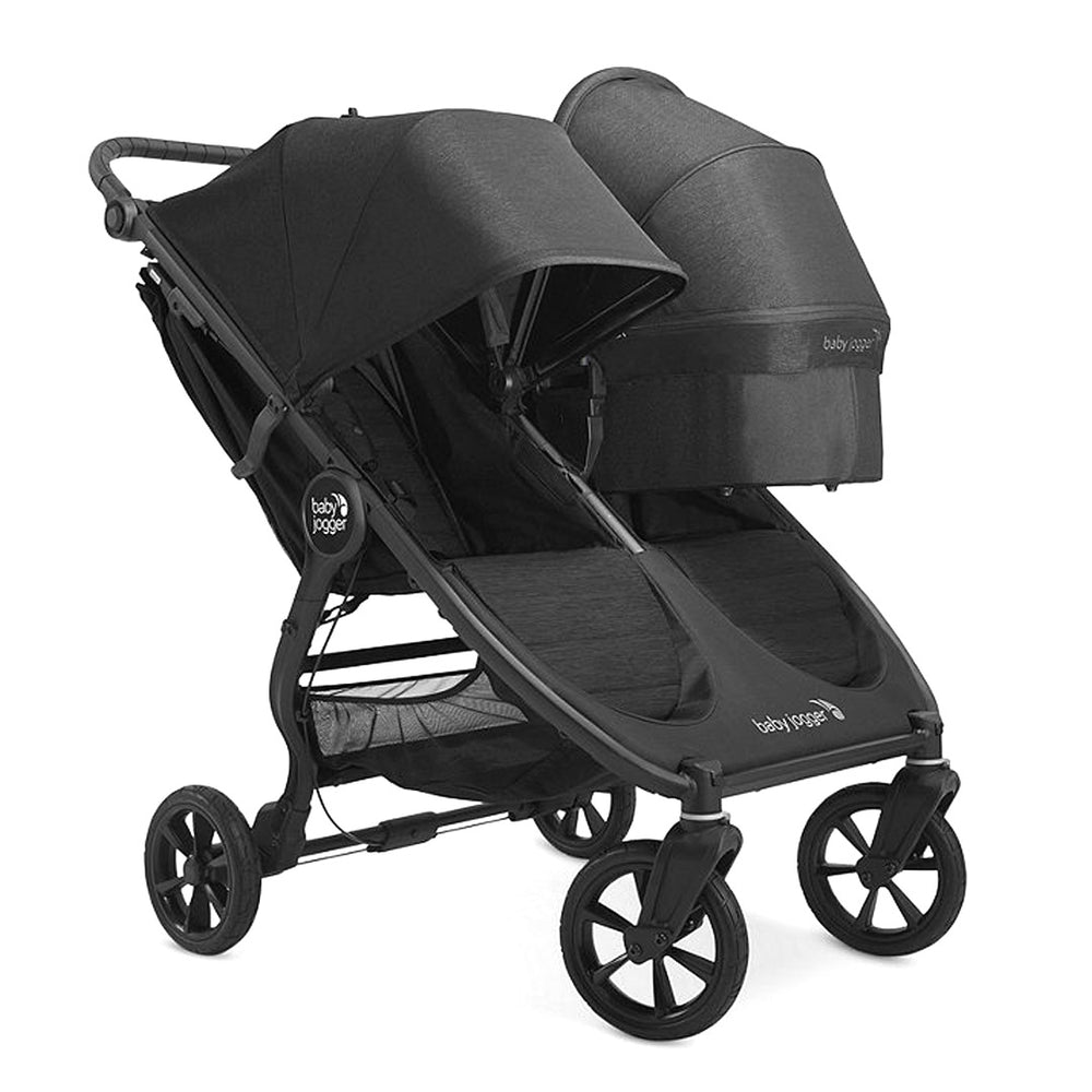 Baby Jogger City Mini 2/GT2 Double Carrycot - Opulent Black-Carrycots-Opulent Black- | Natural Baby Shower
