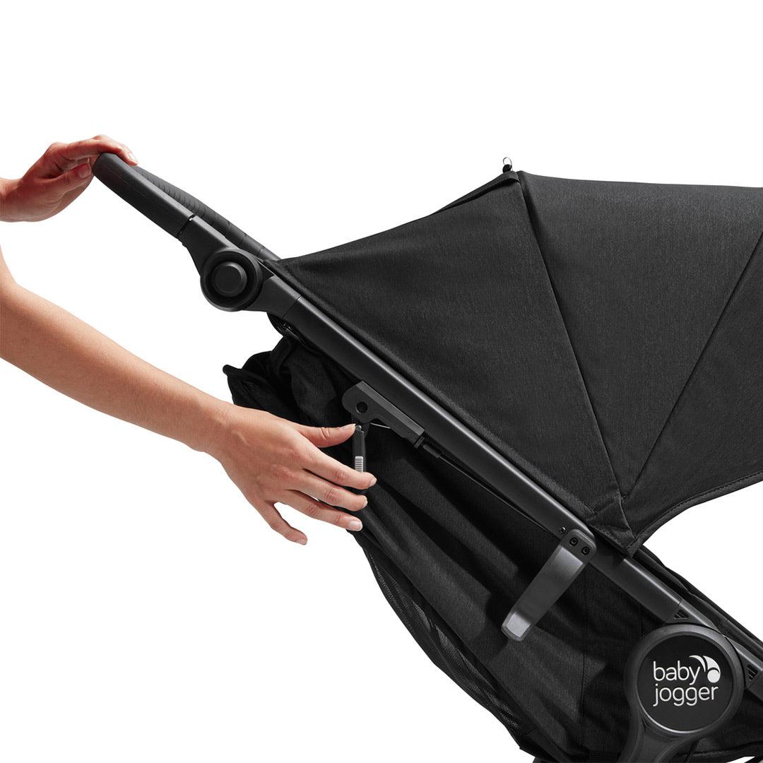 Baby Jogger City Mini GT2 Double Stroller - Opulent Black-Strollers-Opulent Black- | Natural Baby Shower