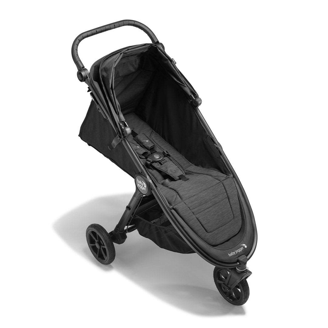 Baby Jogger City Mini GT2 Pushchair + Carry Cot Bundle - Opulent Black-Stroller Bundles-Opulent Black- | Natural Baby Shower