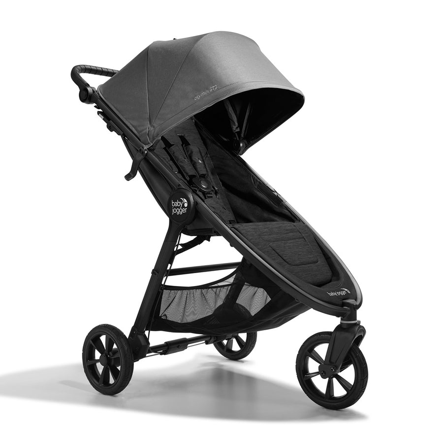 Baby Jogger City Mini GT2 Stroller - Stone Grey-Strollers-Stone Grey- | Natural Baby Shower