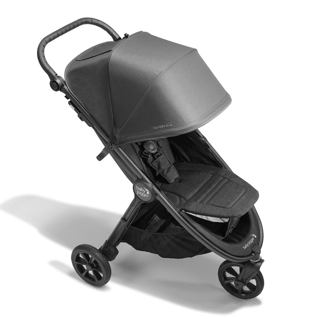 Baby Jogger City Mini GT2 Stroller - Stone Grey-Strollers-Stone Grey- | Natural Baby Shower