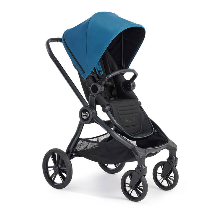 Baby Jogger City Sights Bundle - Stroller + Carrycot + Weather Shield + Belly Bar - Deep Teal-Stroller Bundles-Deep Teal- | Natural Baby Shower