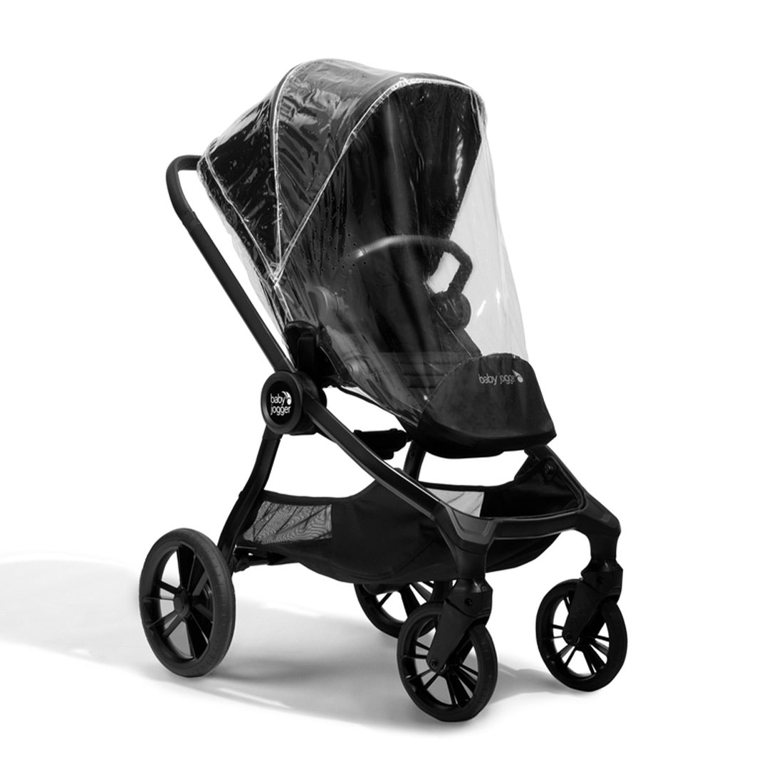 Baby Jogger City Sights Bundle - Stroller + Carrycot + Weather Shield + Belly Bar - Rich Black-Stroller Bundles-Rich Black- | Natural Baby Shower