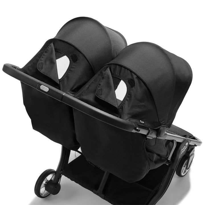 Baby Jogger City Tour 2 Double Stroller - Pitch Black-Strollers-Pitch Black- | Natural Baby Shower