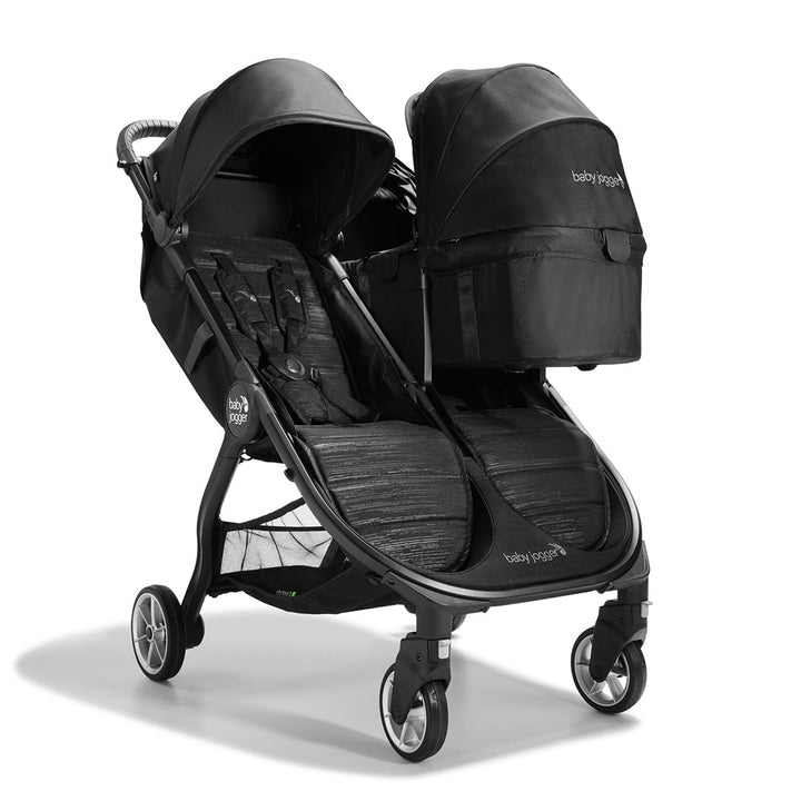 Baby Jogger City Tour 2 Double Stroller - Pitch Black-Strollers-Pitch Black- | Natural Baby Shower