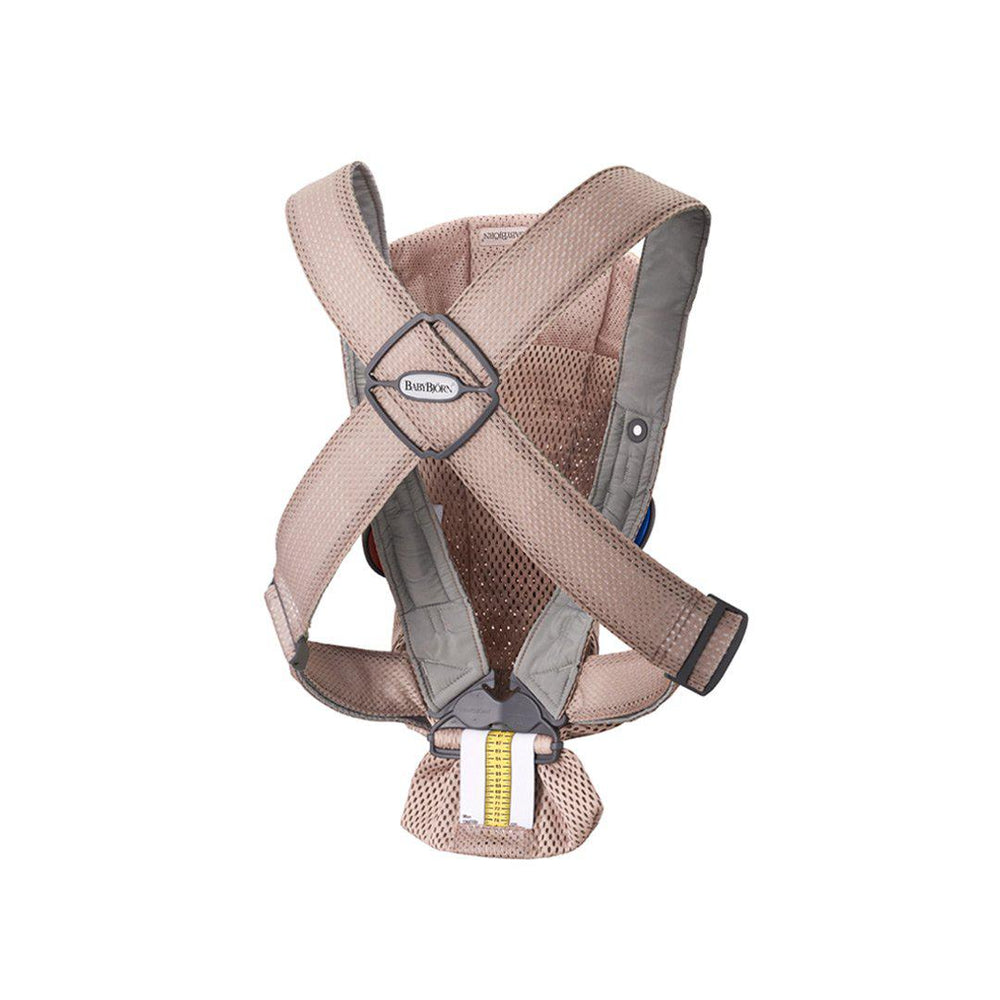 BabyBjorn Mini 3D Mesh Baby Carrier - Dusty Pink-Baby Carriers- | Natural Baby Shower