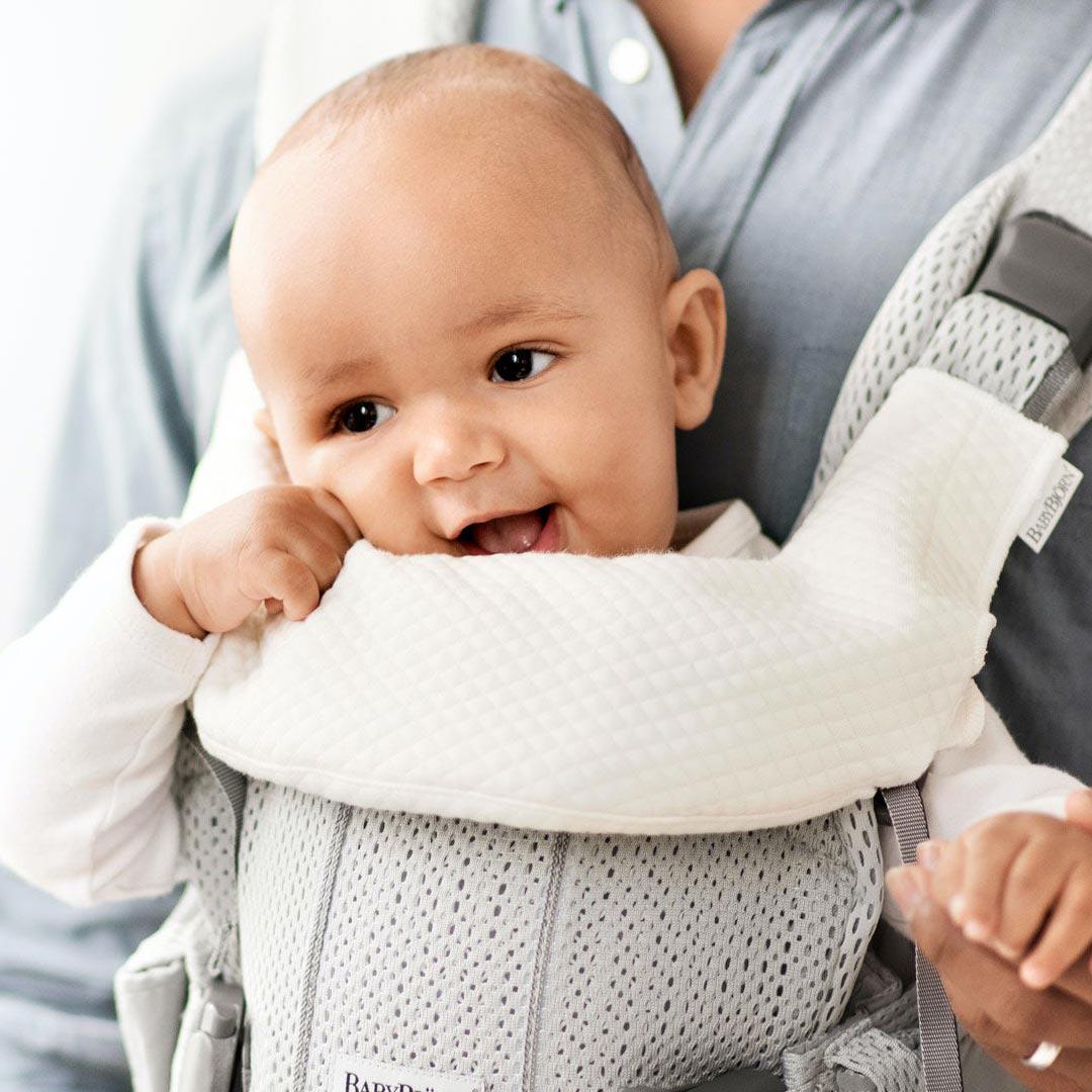 BabyBjorn Baby Carrier One Teething Bib Natural Baby Shower