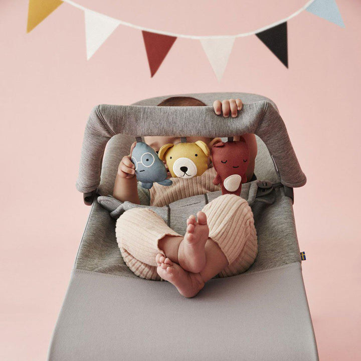 BabyBjorn Bouncer Bliss + Toy Bar Bundle - Soft Friends-Baby Bouncers- | Natural Baby Shower