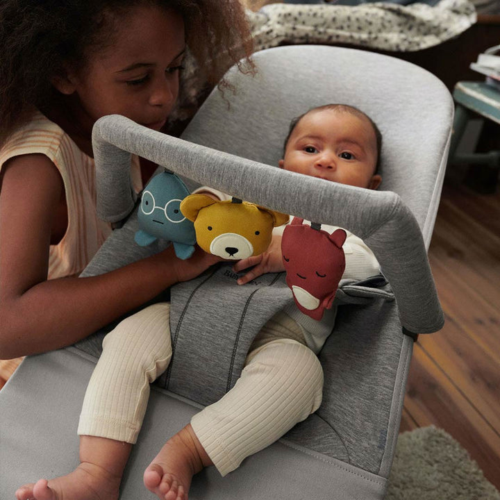 BabyBjorn Bouncer Bliss + Toy Bar Bundle - Soft Friends-Baby Bouncers- | Natural Baby Shower