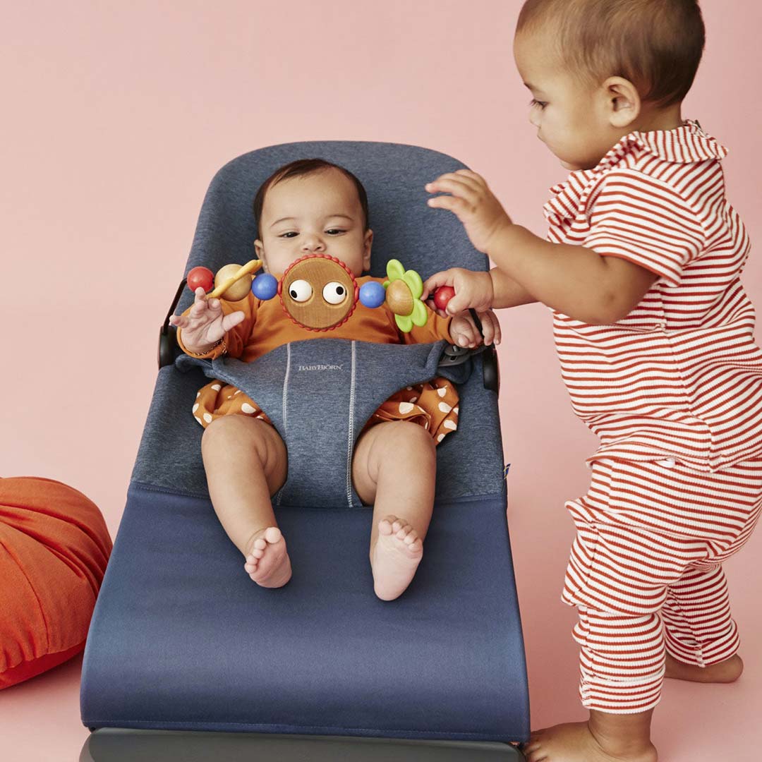 BabyBjorn Bouncer Toy - Googly Eyes - Bright-Baby Bouncer Toy Bars- | Natural Baby Shower