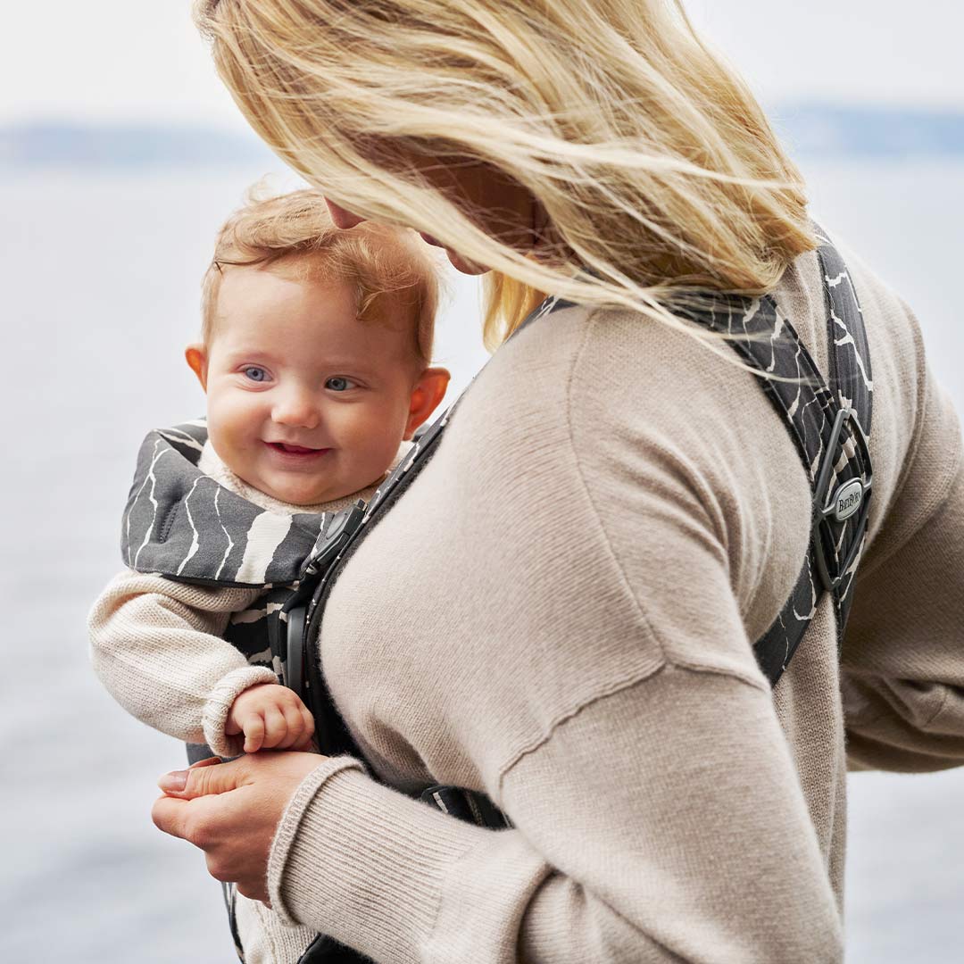 BabyBjorn Mini Cotton Baby Carrier - Landscape-Baby Carriers- | Natural Baby Shower