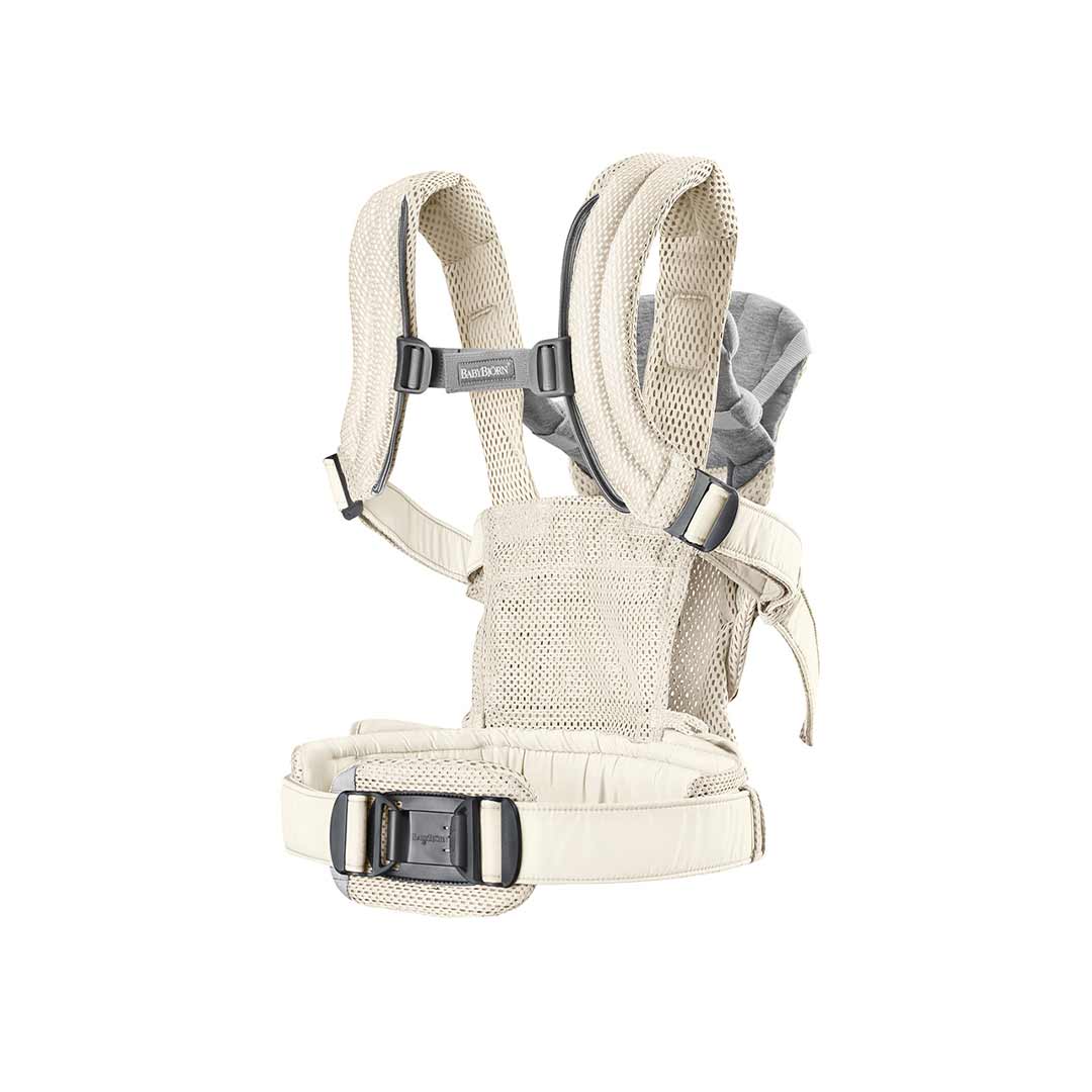 BabyBjörn Harmony 3D Mesh/Jersey Baby Carrier - Cream