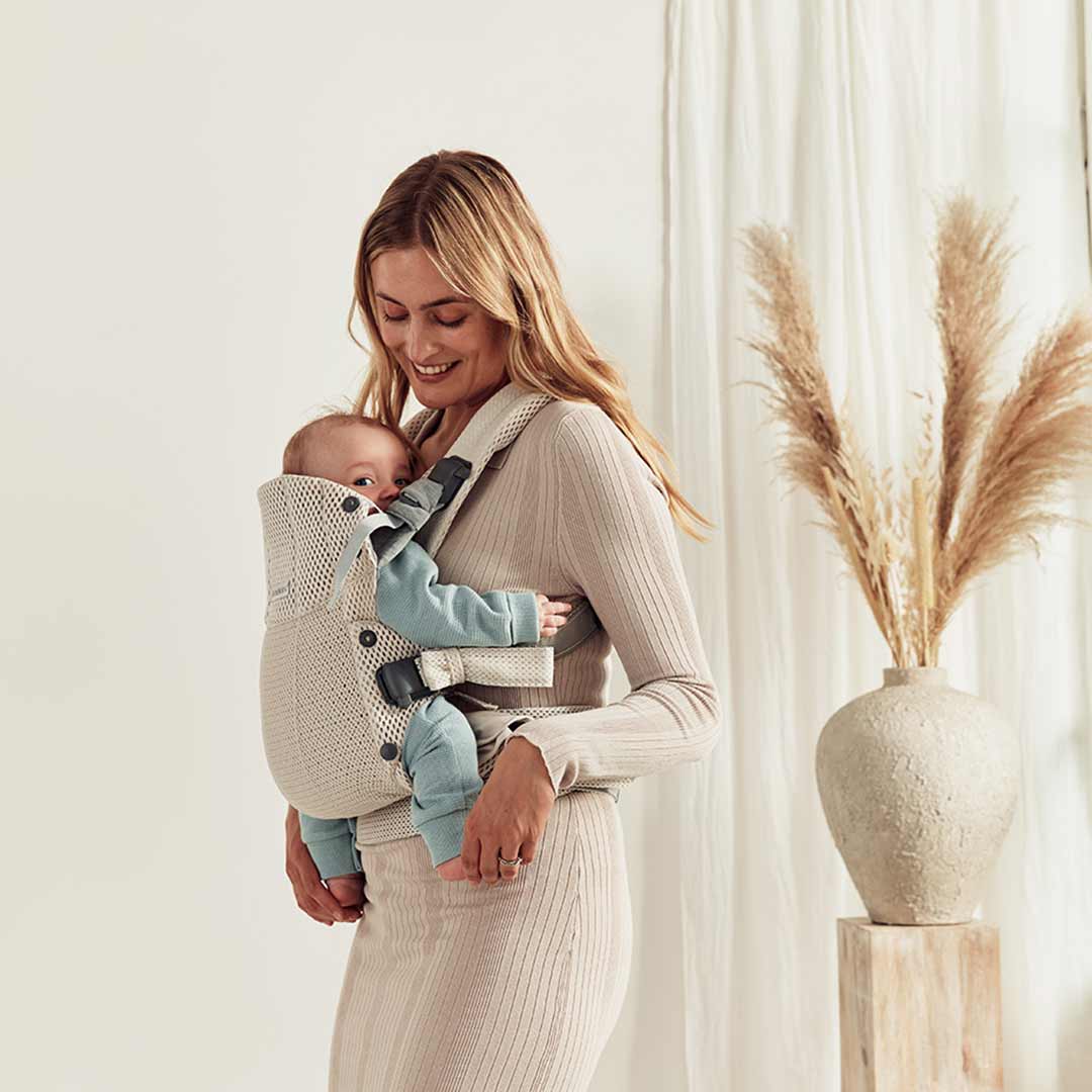 BabyBjörn Harmony 3D Mesh/Jersey Baby Carrier Cream