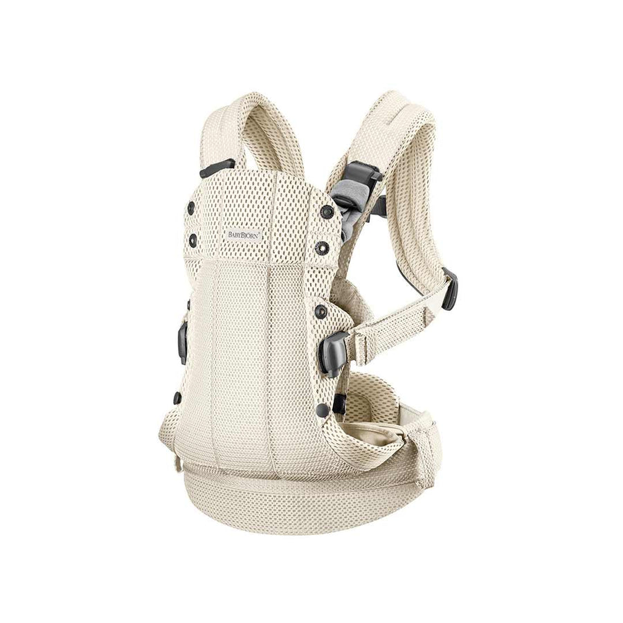 BabyBjörn Harmony 3D Mesh/Jersey Baby Carrier - Cream-Baby Carriers- | Natural Baby Shower