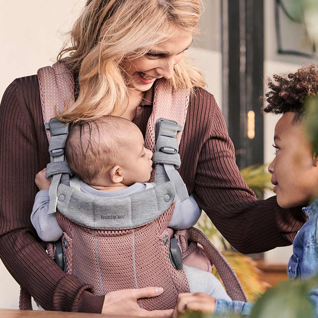 Babybjorn Baby Carrier Pink BabyBjörn Harmony 3D Mesh/Jersey Baby