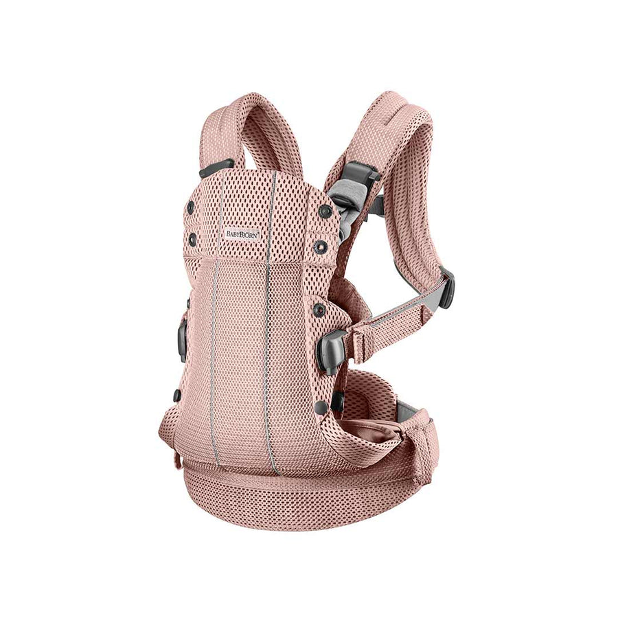 BabyBjörn Harmony 3D Mesh/Jersey Baby Carrier - Dusty Pink-Baby Carriers- | Natural Baby Shower