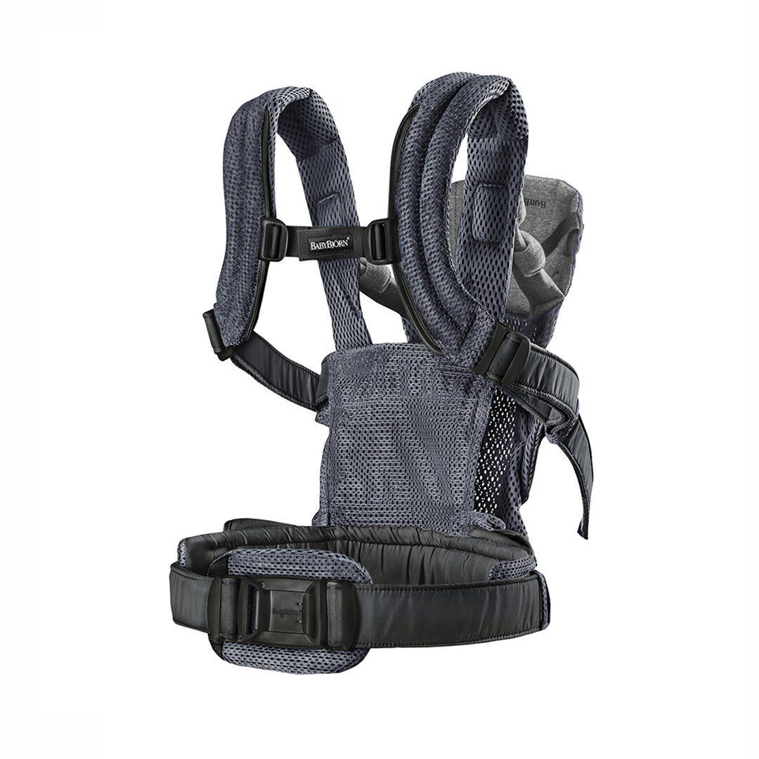 Outlet - BabyBjorn Harmony 3D Mesh Baby Carrier - Anthracite-Baby Carriers- | Natural Baby Shower