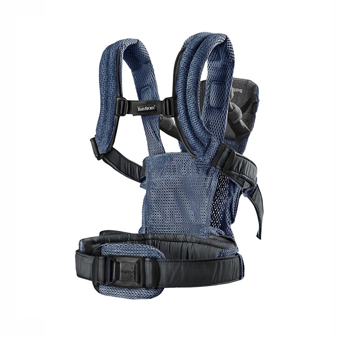 BabyBjorn Harmony 3D Mesh Baby Carrier - Navy Blue-Baby Carriers- | Natural Baby Shower