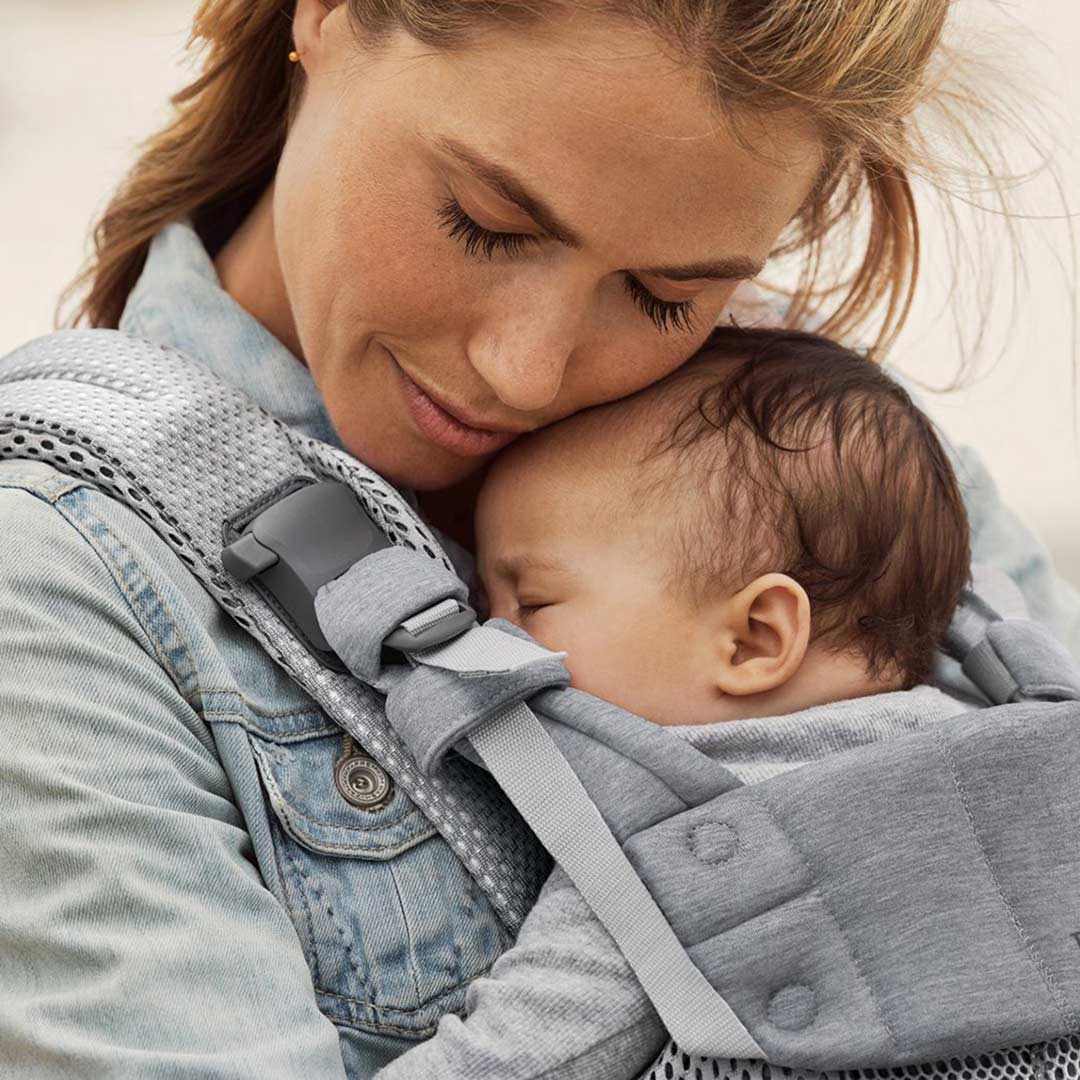 BabyBjorn Harmony 3D Mesh Baby Carrier Silver - Main Image