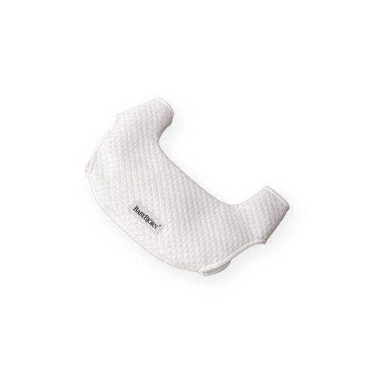 BabyBjorn Harmony Baby Carrier Bib - White-Baby Carrier Inserts- | Natural Baby Shower
