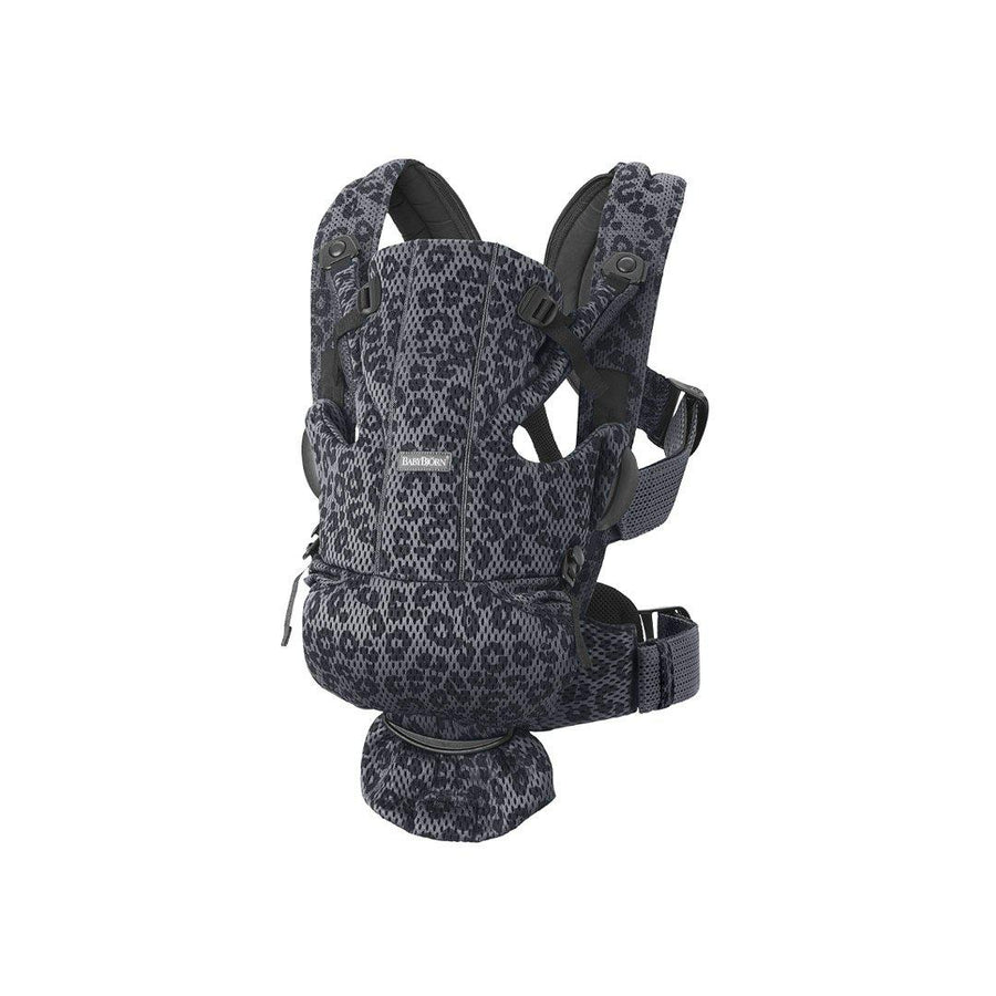 BabyBjorn Move 3D Mesh Baby Carrier - Anthracite/Leopard-Baby Carriers- | Natural Baby Shower