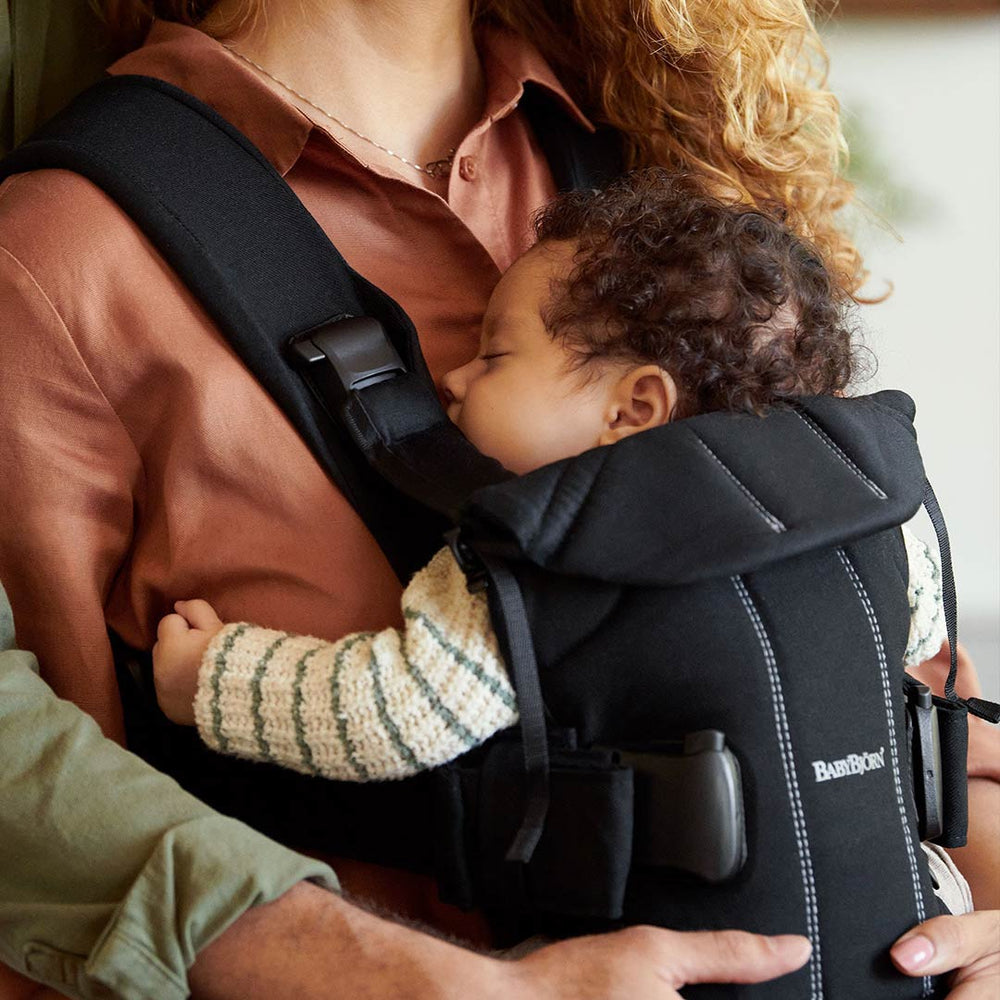 BabyBjorn One Baby Carrier - Black-Baby Carriers-Black- | Natural Baby Shower