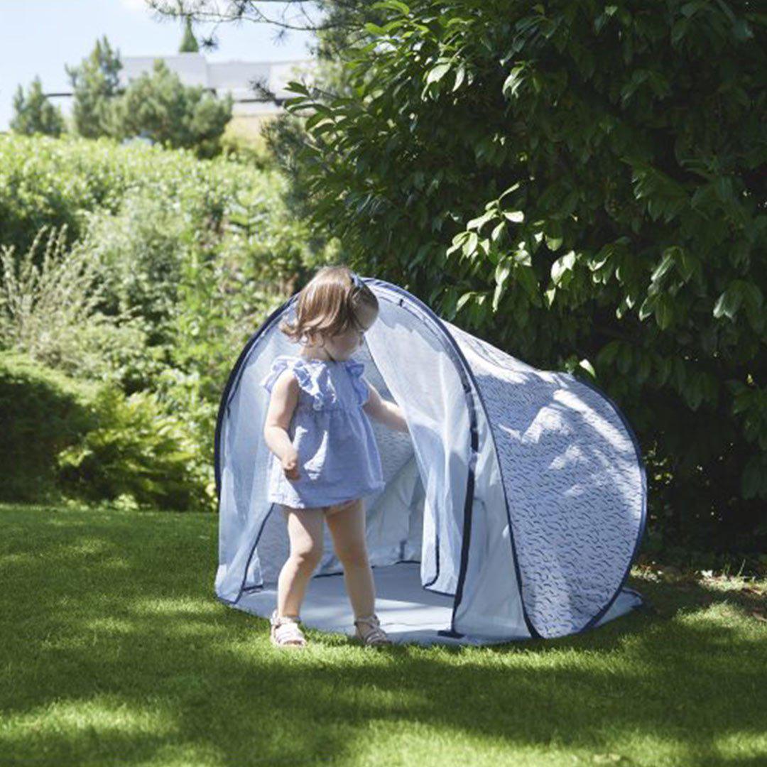 babymoov Anti-UV Tent - Blue Waves-UV Sun Tents-Blue Waves- | Natural Baby Shower