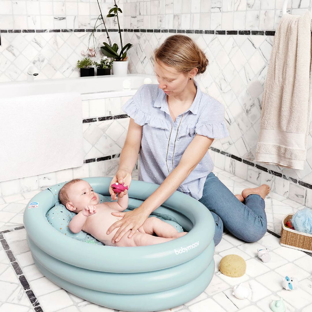 babymoov Aquadots Inflatable Baby Bath + Paddling Pool-Baths- | Natural Baby Shower