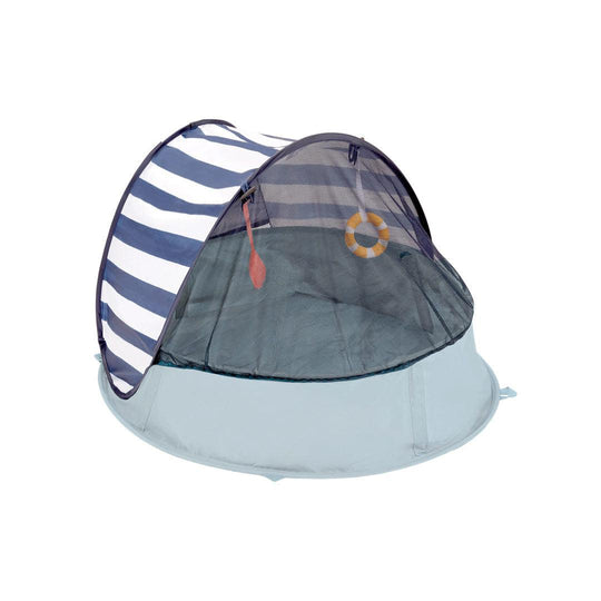babymoov Aquani 3-in-1 Playpen - Mariniere-UV Sun Tents- | Natural Baby Shower