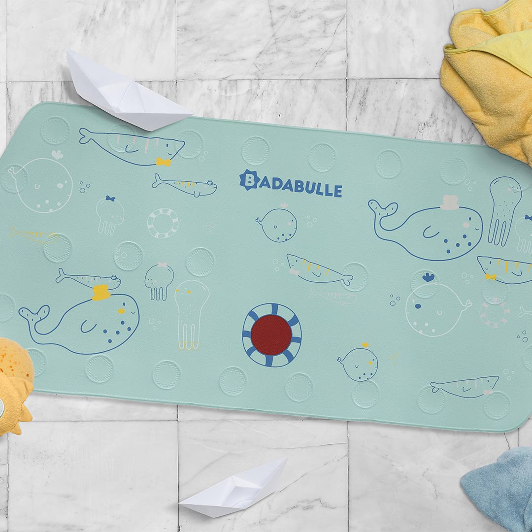 Badabulle Extra Long Bathmat-Bath Mats- | Natural Baby Shower