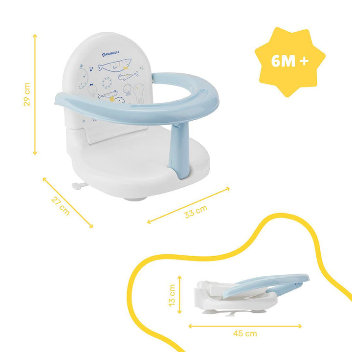 Badabulle Foldable Bath Seat-Baths- | Natural Baby Shower