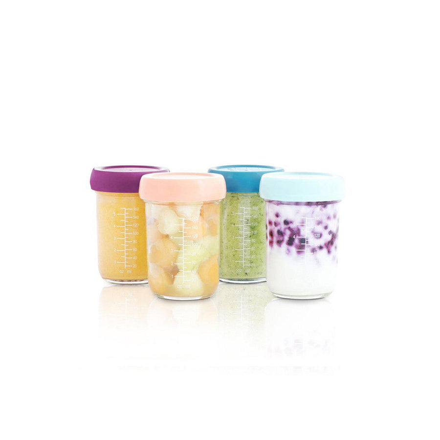 babymoov Glass Babybols 220ml - 4 Pack-Food Storage-220ml- | Natural Baby Shower