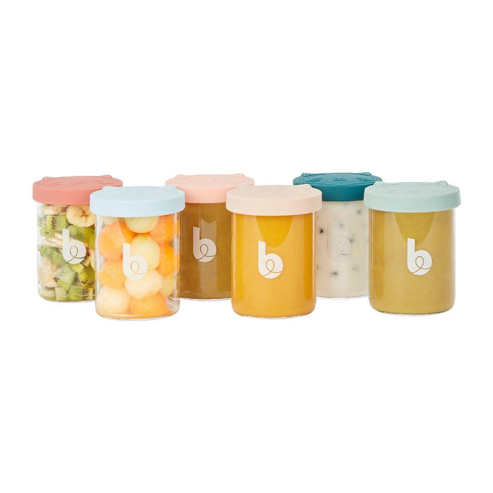 babymoov Isy Bowls Glass Babybols 250ml - 6 Pack-Food Storage-250ml- | Natural Baby Shower