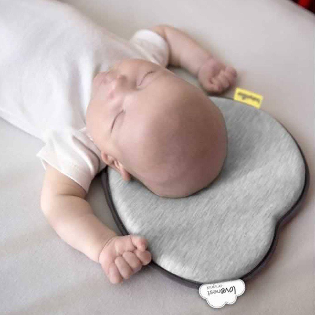 babymoov Lovenest Original Baby Pillow - Smokey-Sleep Positioners + Pods-Smokey- | Natural Baby Shower
