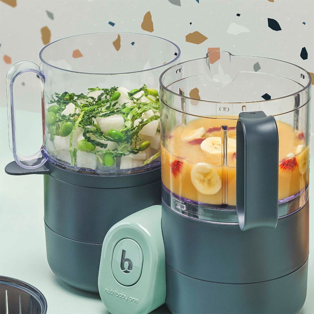 Nutribaby: the 1st food processor to do real cooking for your baby! 