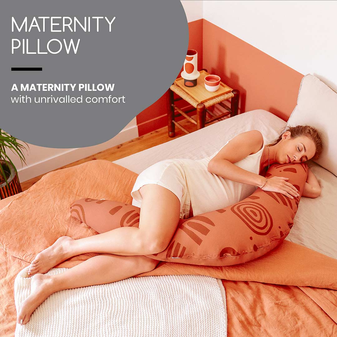 babymoov U-Shape Maternity Pillow - Terracotta
